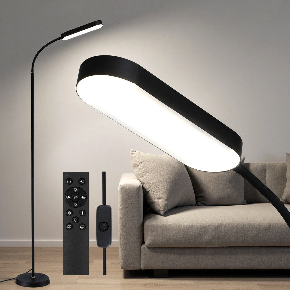 Artiss LED Floor Lamp with Remote | Adjustable Colour Temperature & Brightness