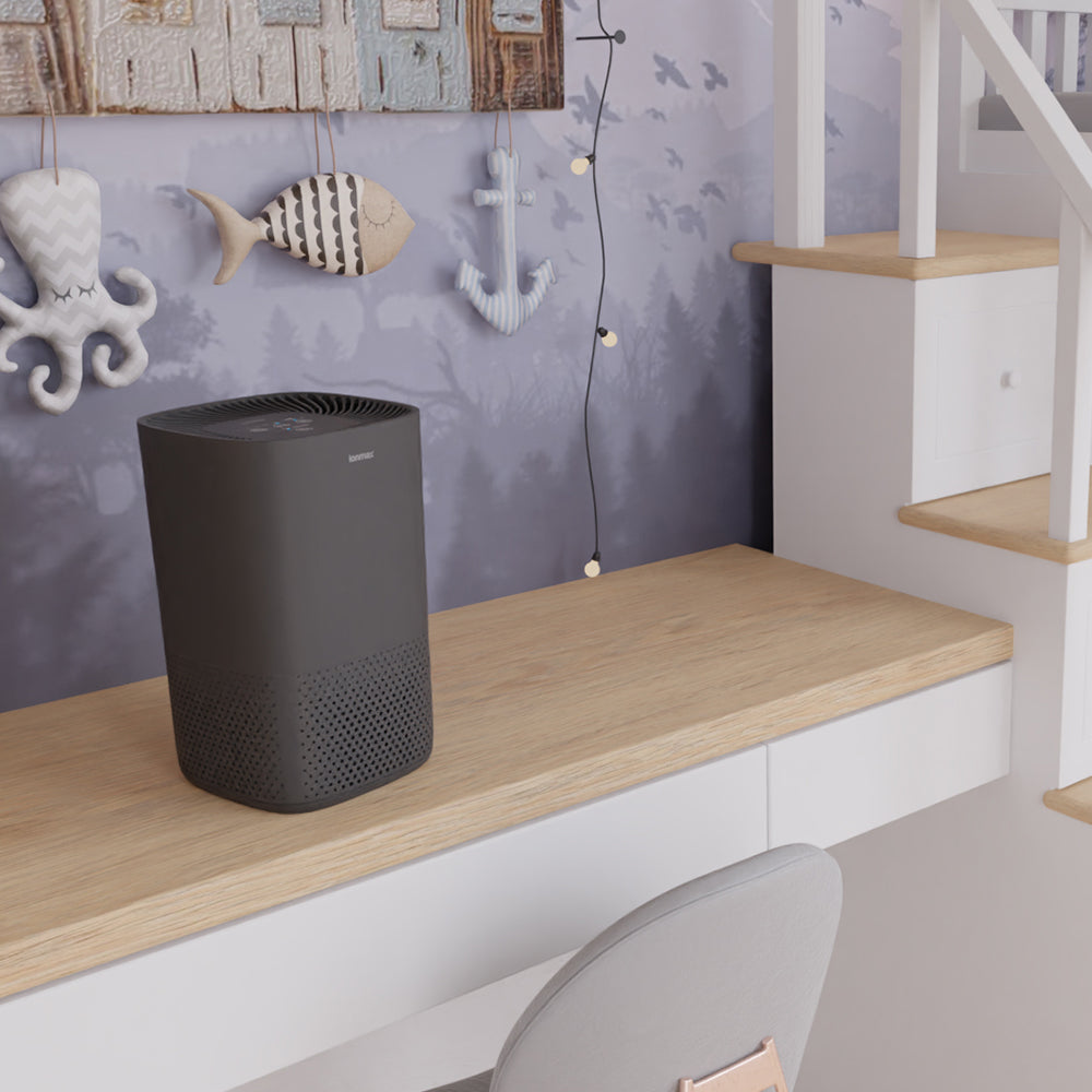 Smart UV HEPA Air Purifier | Ionmax Selah ION360 (Compact Matte Black)