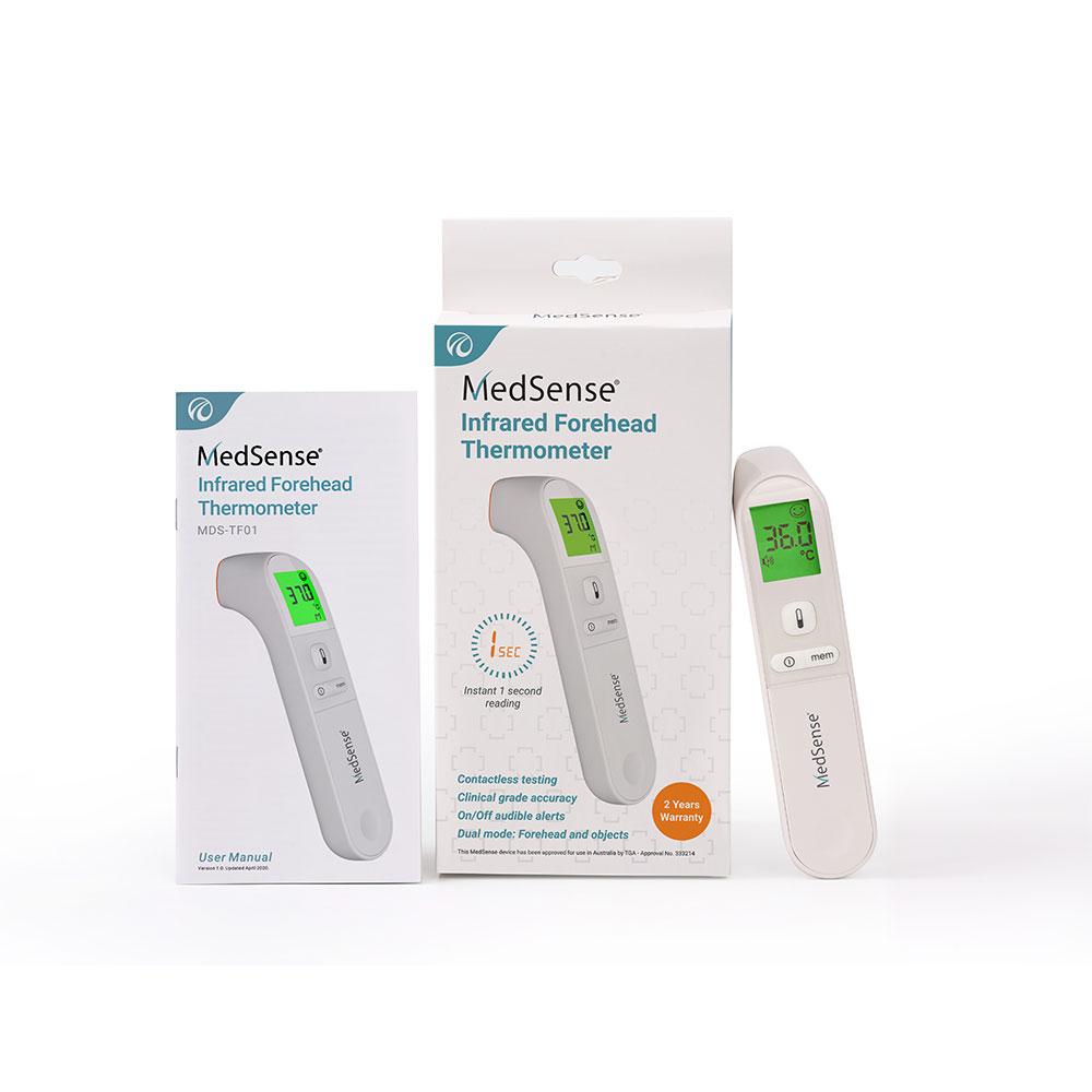 MedSense Infrared Forehead Thermometer TF01 | Non-Contact Medical-Grade Scanner