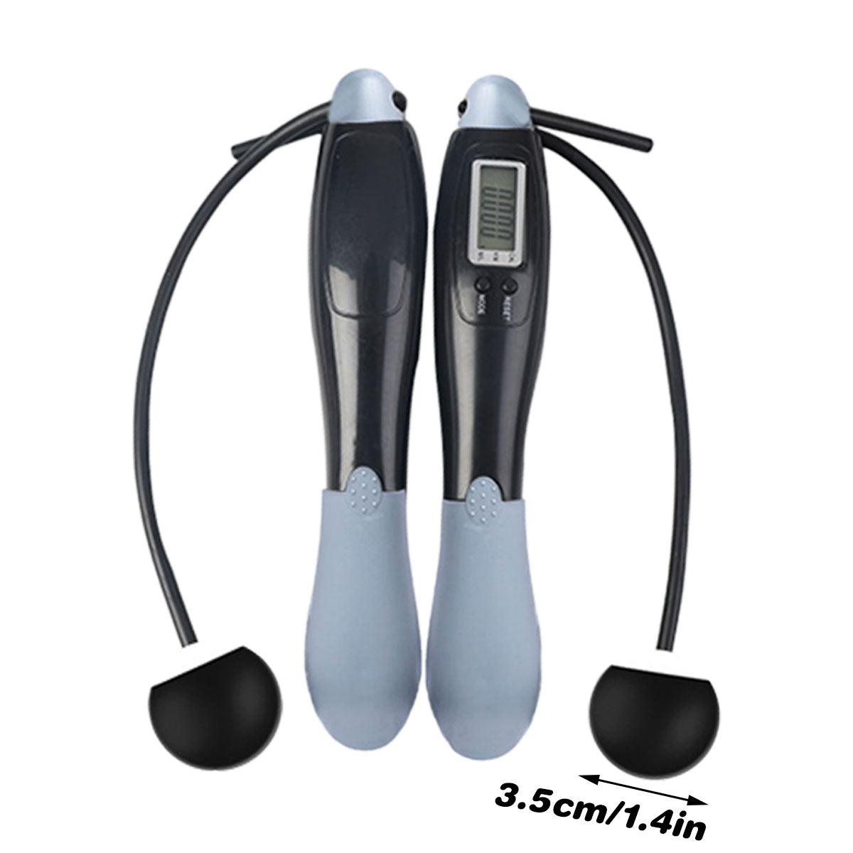 Smart Wireless Skipping Rope | Digital Cordless Jump Rope with Calorie Counter