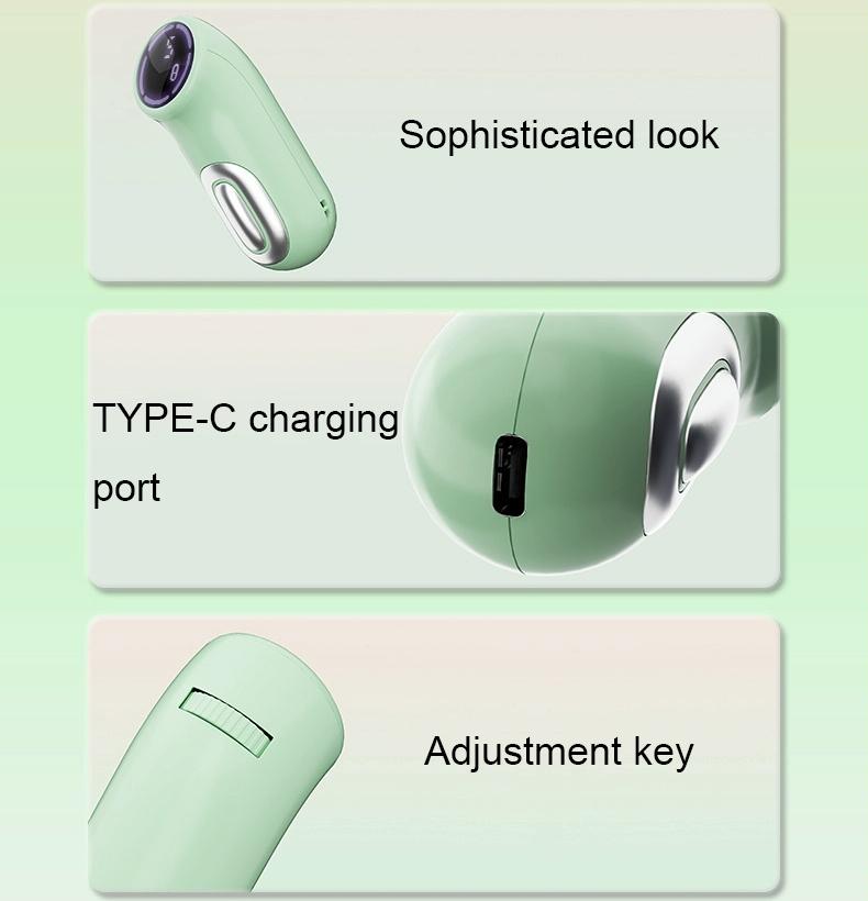Smart Sleep Aid Pulse Device | Microcurrent Therapy (Light Green)