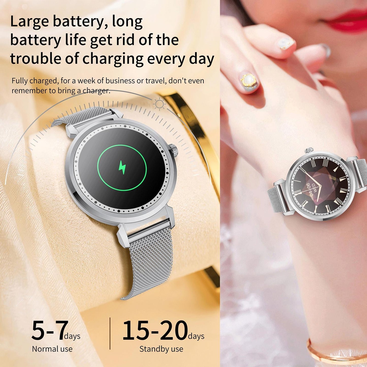 Smart Health Monitoring Watch | Heart Rate & Blood Pressure