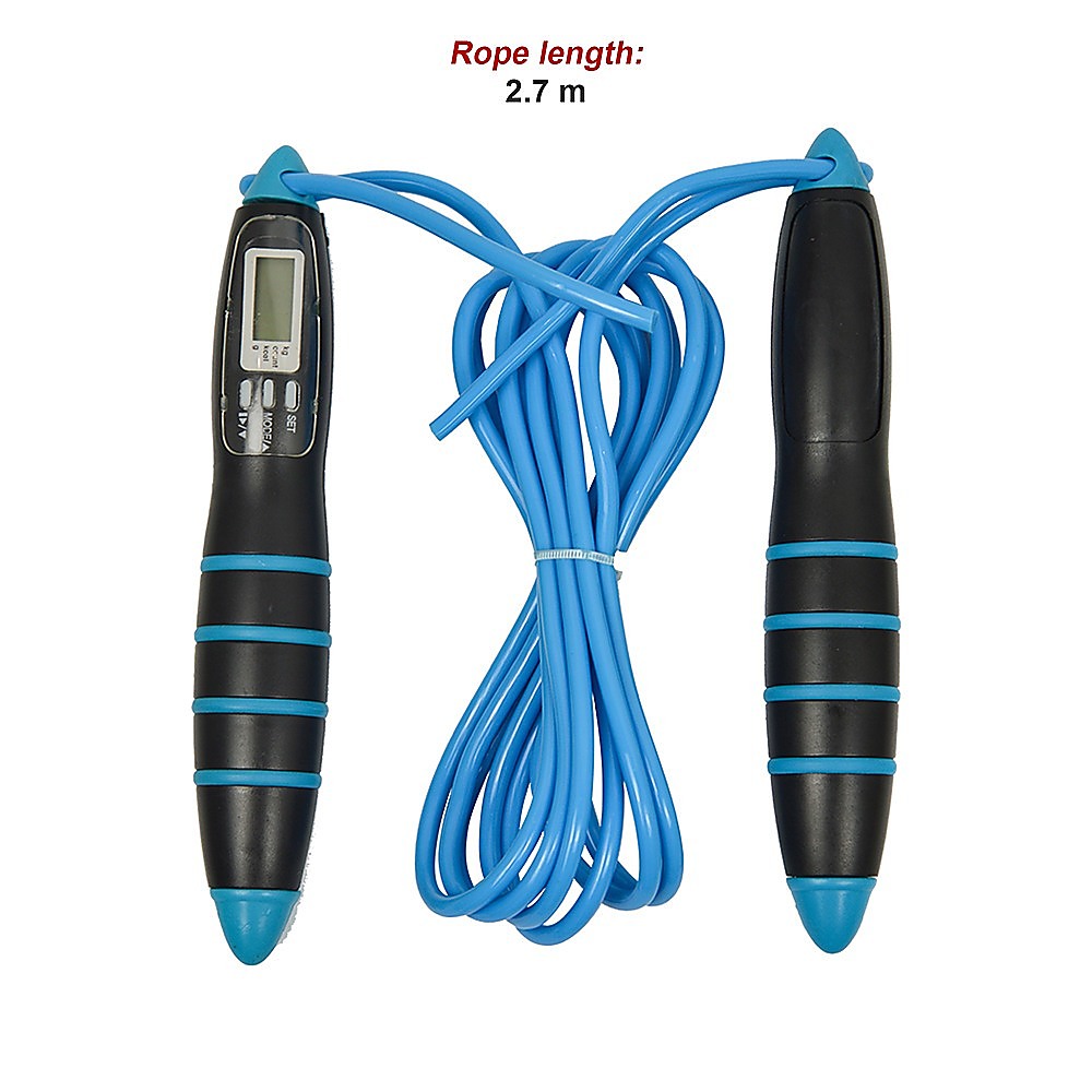 Digital LCD Skipping Jump Rope | Blue