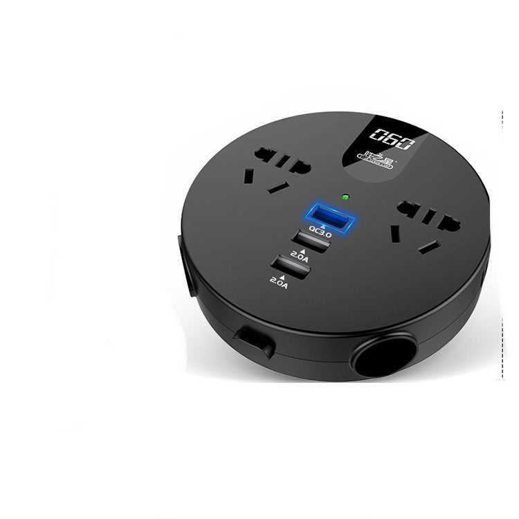 Car Inverter Mobile Charger | QC3.0 Fast Charge