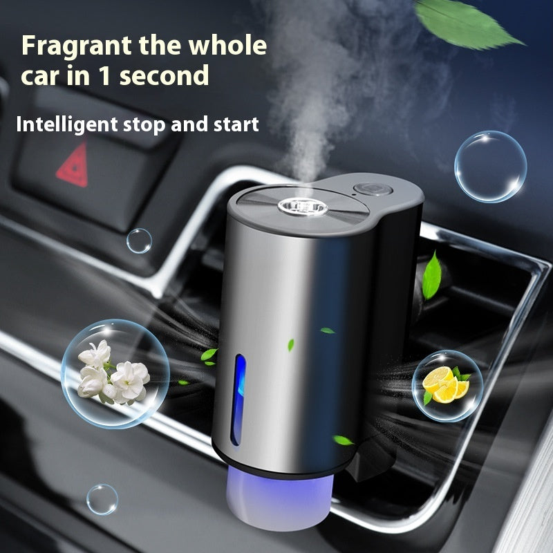 Smart USB Car Aerosol Dispenser | Rechargeable Car Deodorant Diffuser