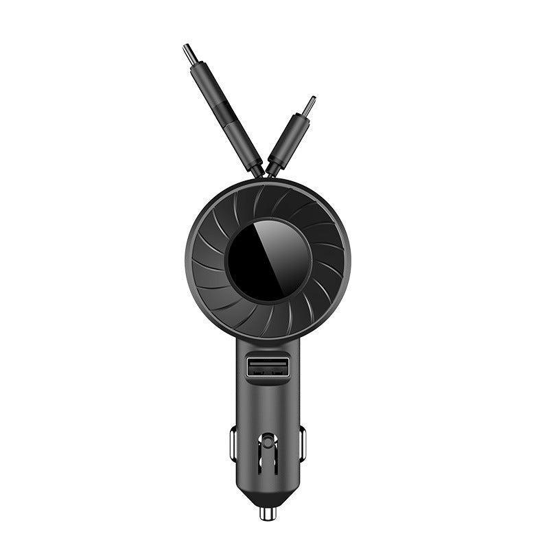 Car Mobile Phone Fast Charger | 3-in-1 Retractable (7th Gen)