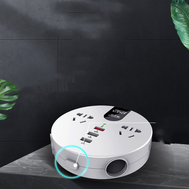 Car Inverter Mobile Charger | QC3.0 Fast Charge