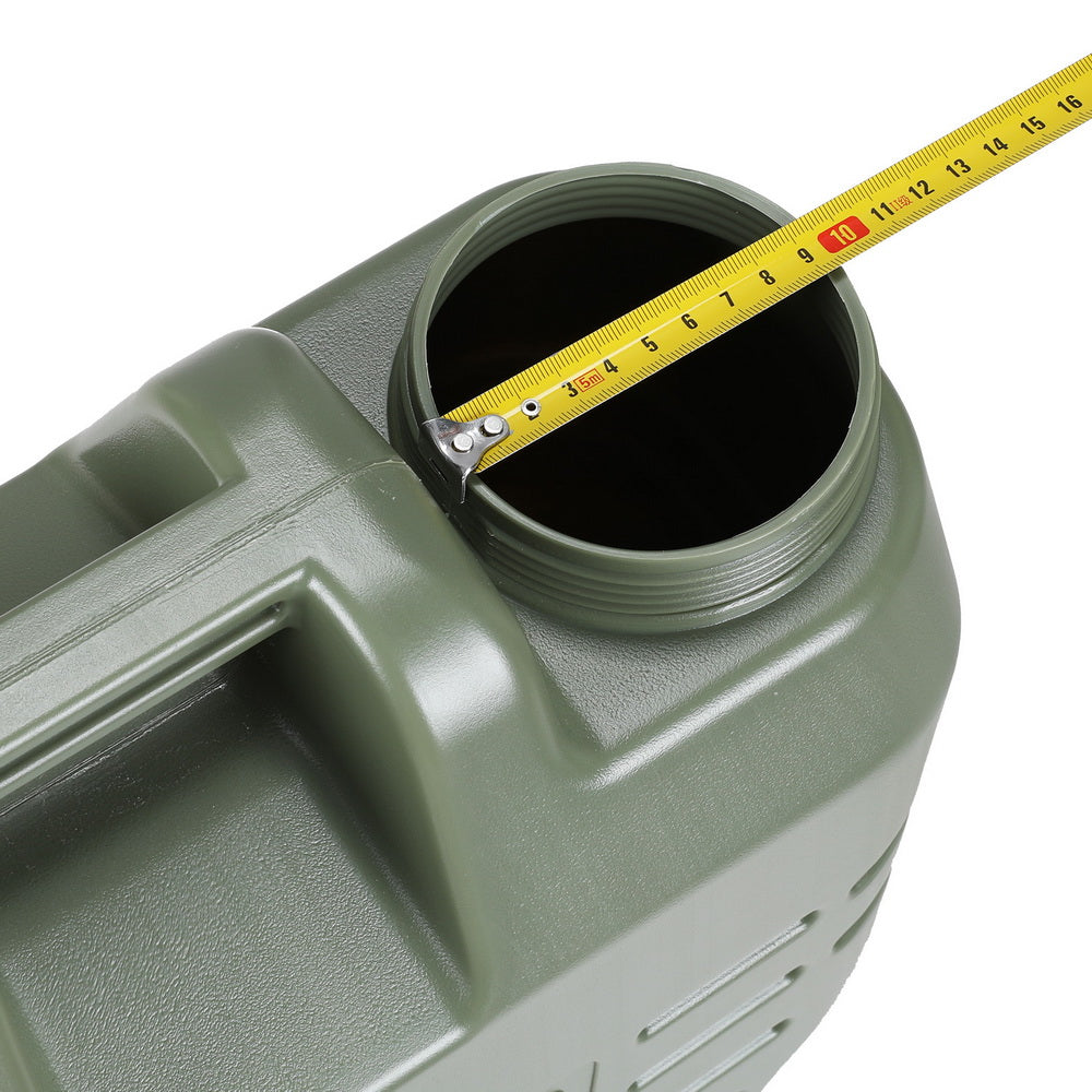 Weisshorn 12L Water Container Jerry Can | Green