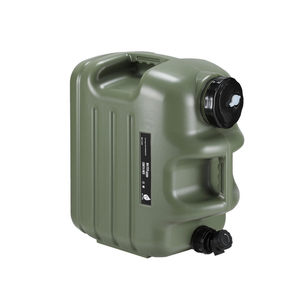 Weisshorn 25L Water Container Jerry Can | Green