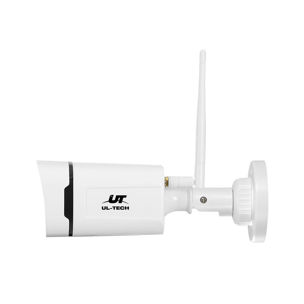 UL-Tech 3MP Wireless CCTV Camera Pack | 2 Cameras with Full-Colour Night Vision & Motion Alerts
