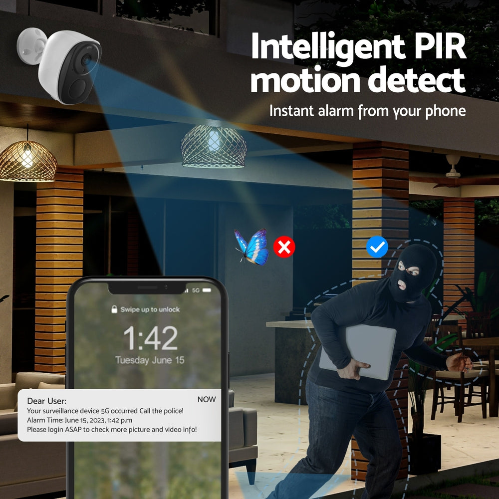 UL-tech 3MP Wireless WiFi Home Security IP Camera