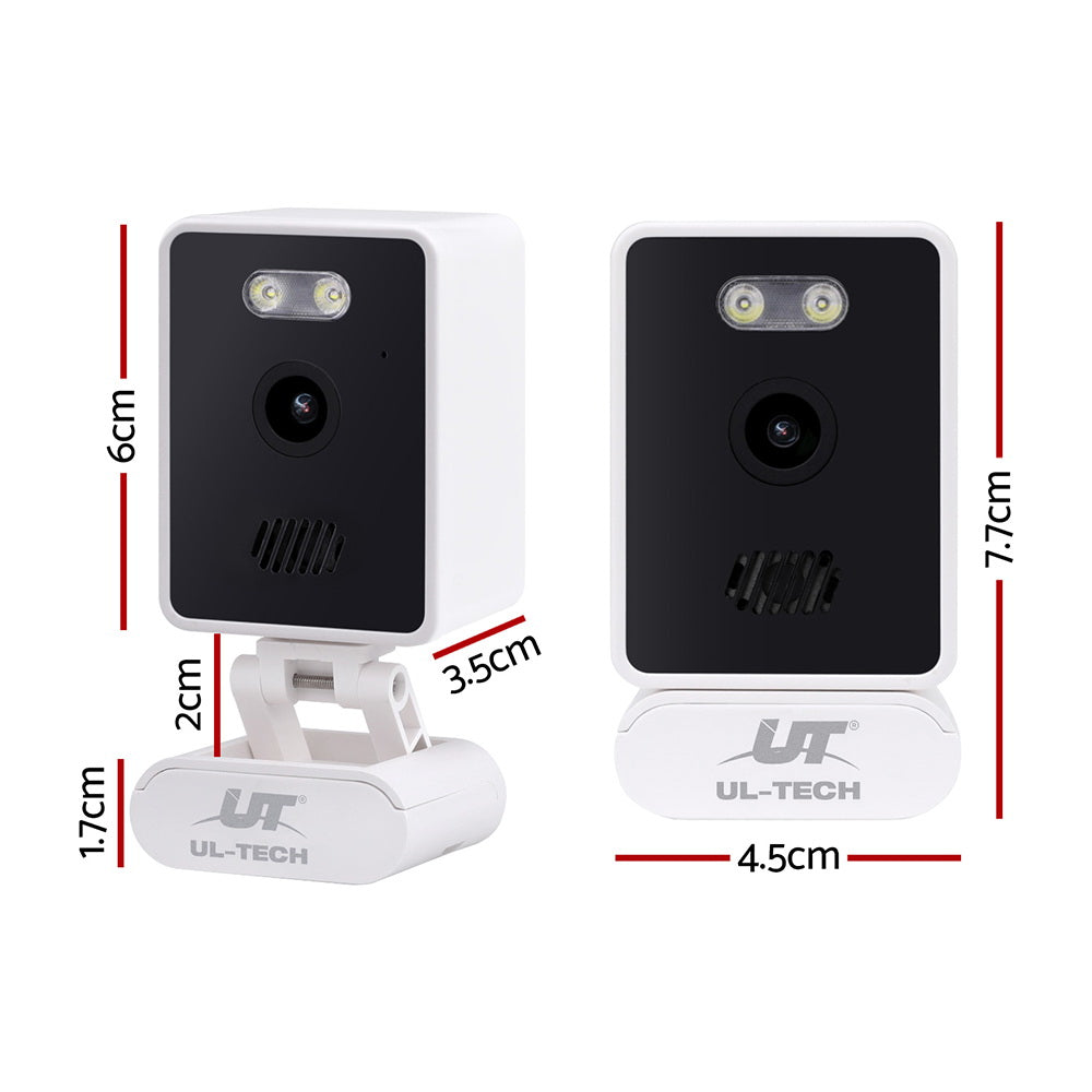 UL-Tech 3MP Smart IP Camera | Baby Monitor with Full-Colour Night Vision & 360° View