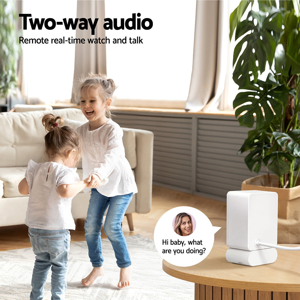 UL-Tech 3MP Smart IP Camera | Baby Monitor with Full-Colour Night Vision & 360° View