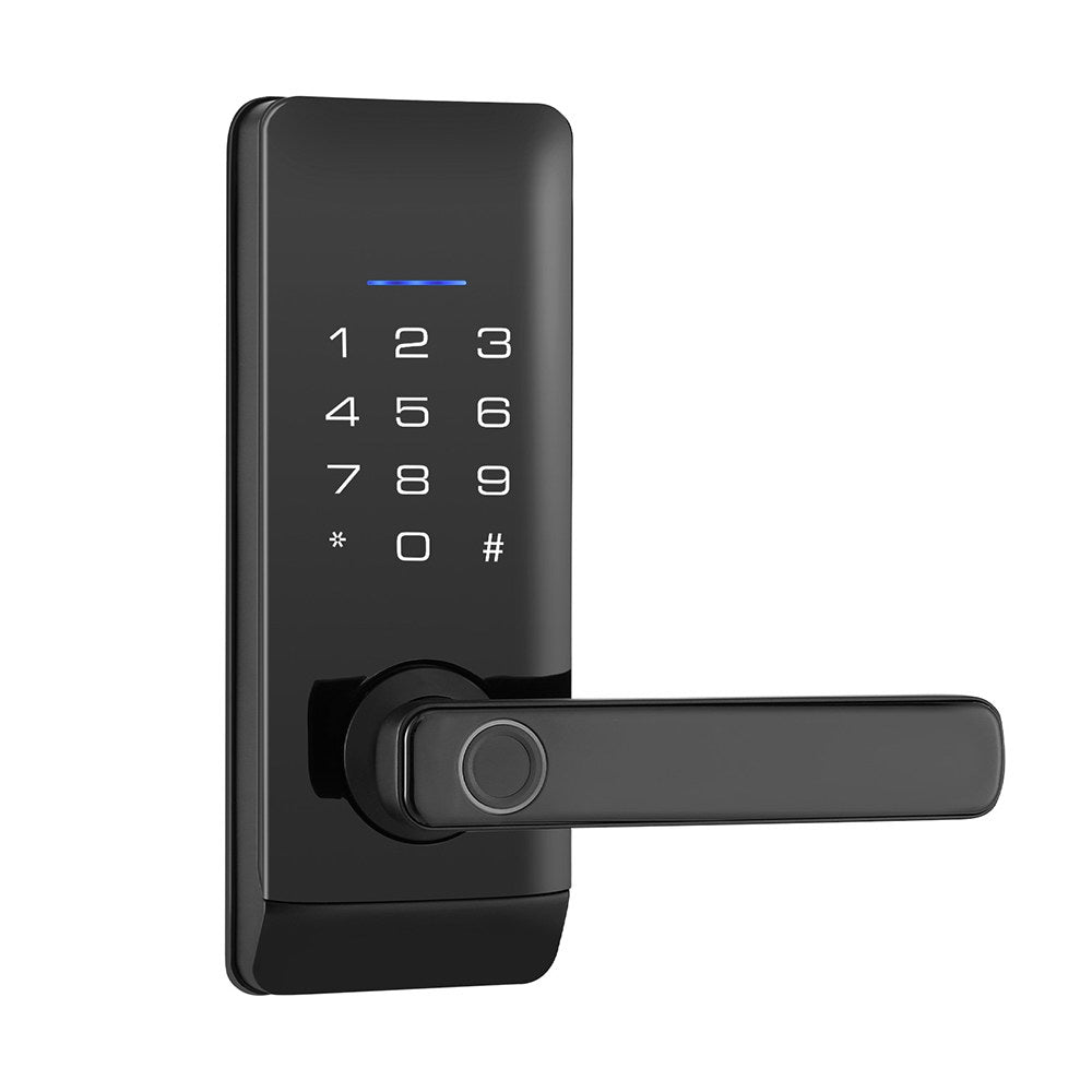 Smart Fingerprint Door Lock | UL-tech Electronic Handle (Black)