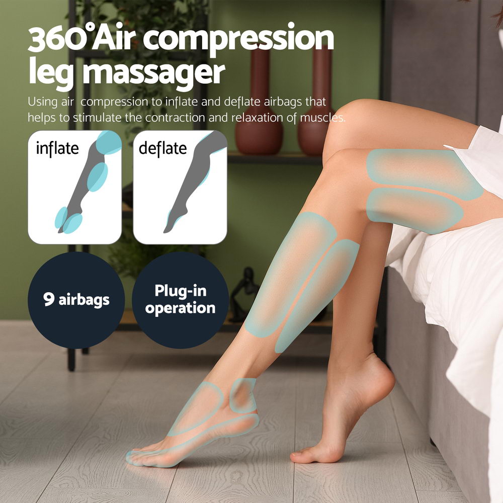 Livemor Foot & Leg Massager with Air Compression and Heating