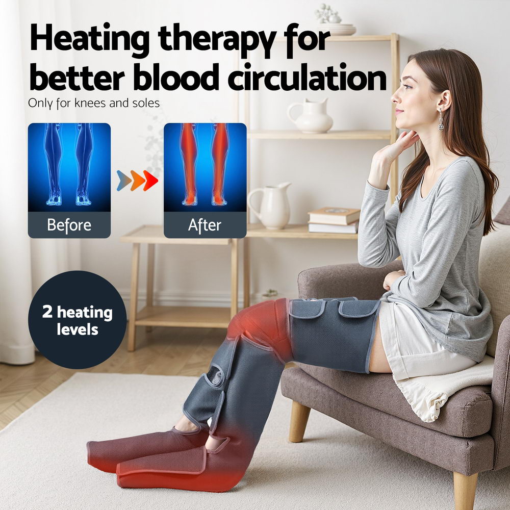 Livemor Foot & Leg Massager with Air Compression and Heating
