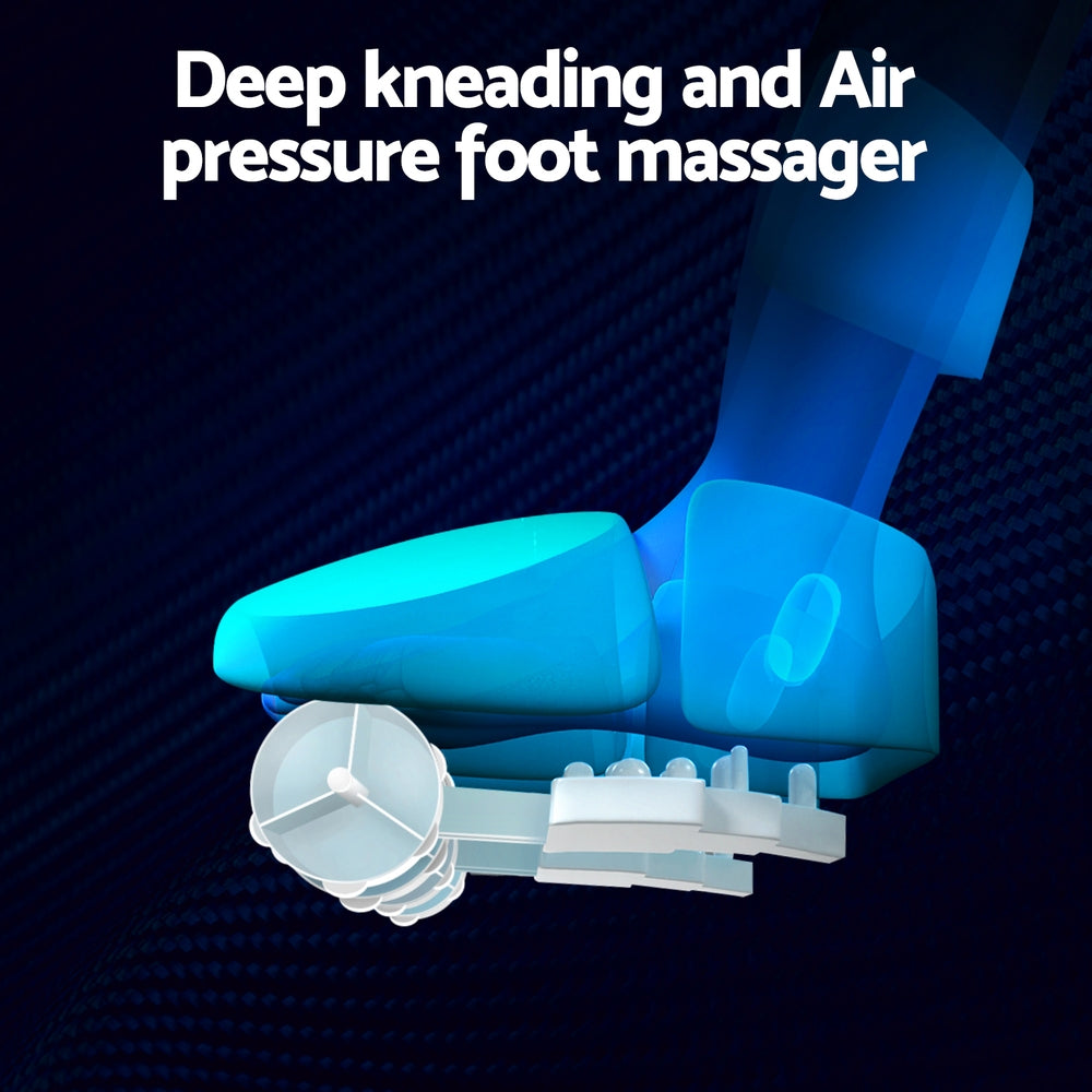 Livemor Kneading Heated Foot Massager | Air Compression & Touch Control