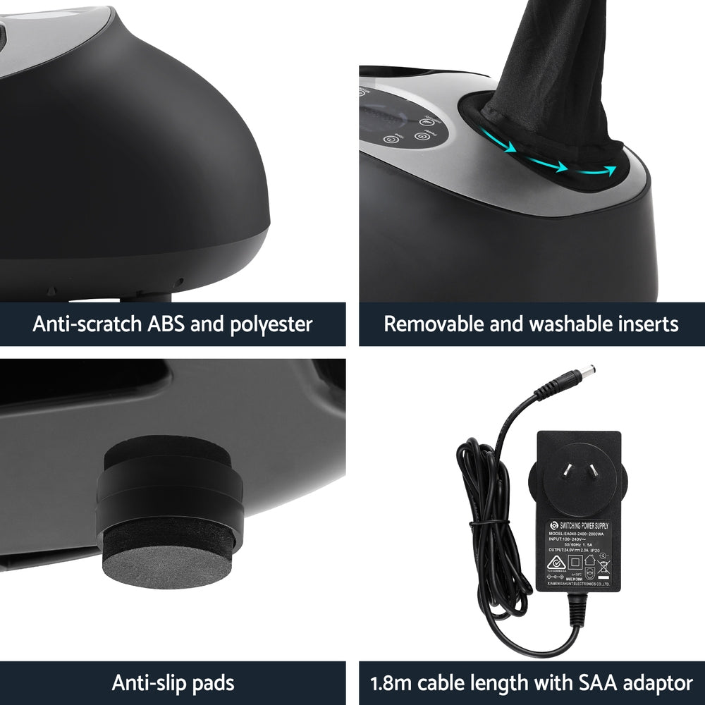 Livemor Kneading Heated Foot Massager | Air Compression & Touch Control