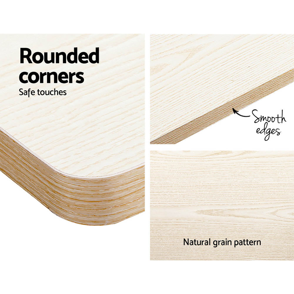 Smart Motorised Standing Desk | Adjustable Sit-Stand Workstation (White Oak)