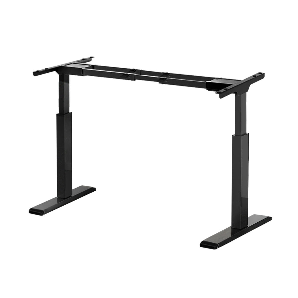 Smart Motorised Standing Desk Frame | Dual-Motor Height Adjustable (Black)