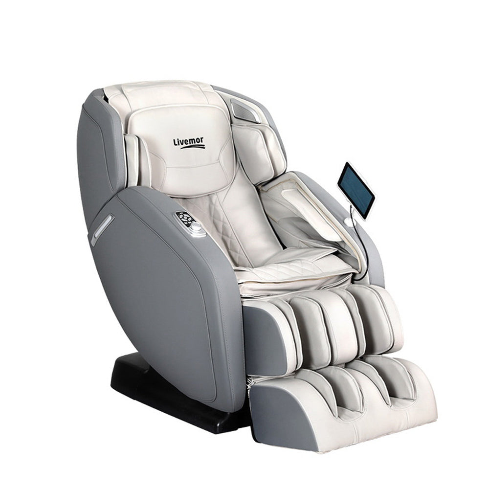 Livemor 4D Massage Chair Electric Recliner Home Massager (Gary)