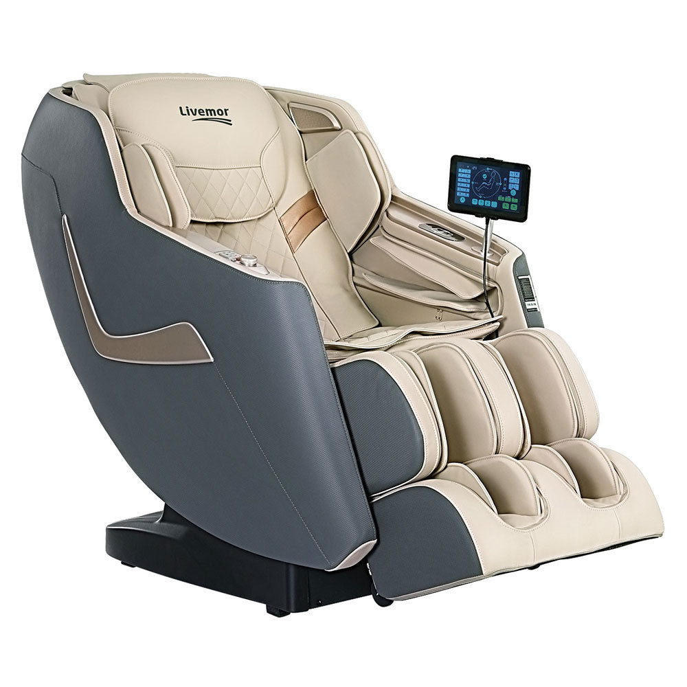 Livemor Massage Chair Electric Recliner Home Massager (3D Opal)