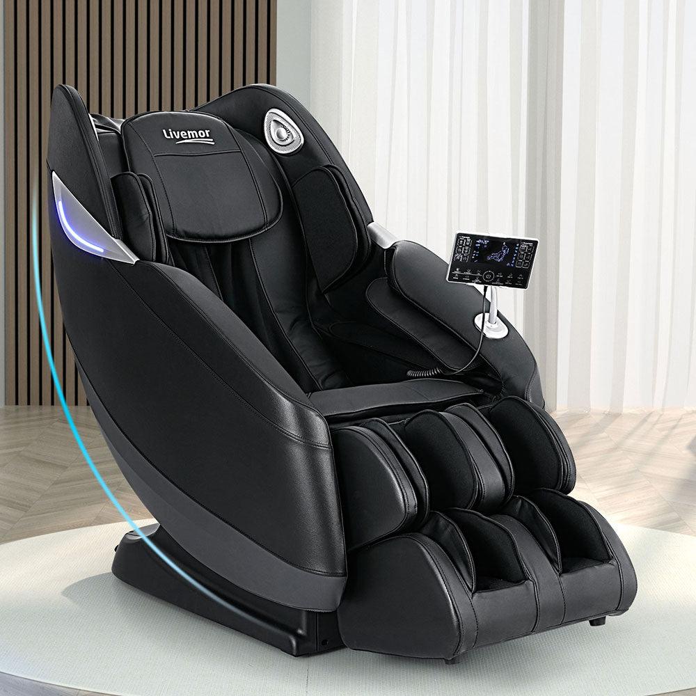 Livemor Massage Chair Electric Recliner Home 3D Massager (Flynn)