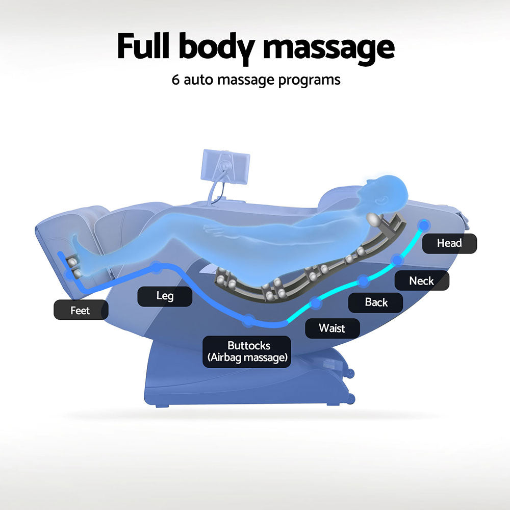 Livemor Massage Chair Electric Recliner Home Massager (Brisa)