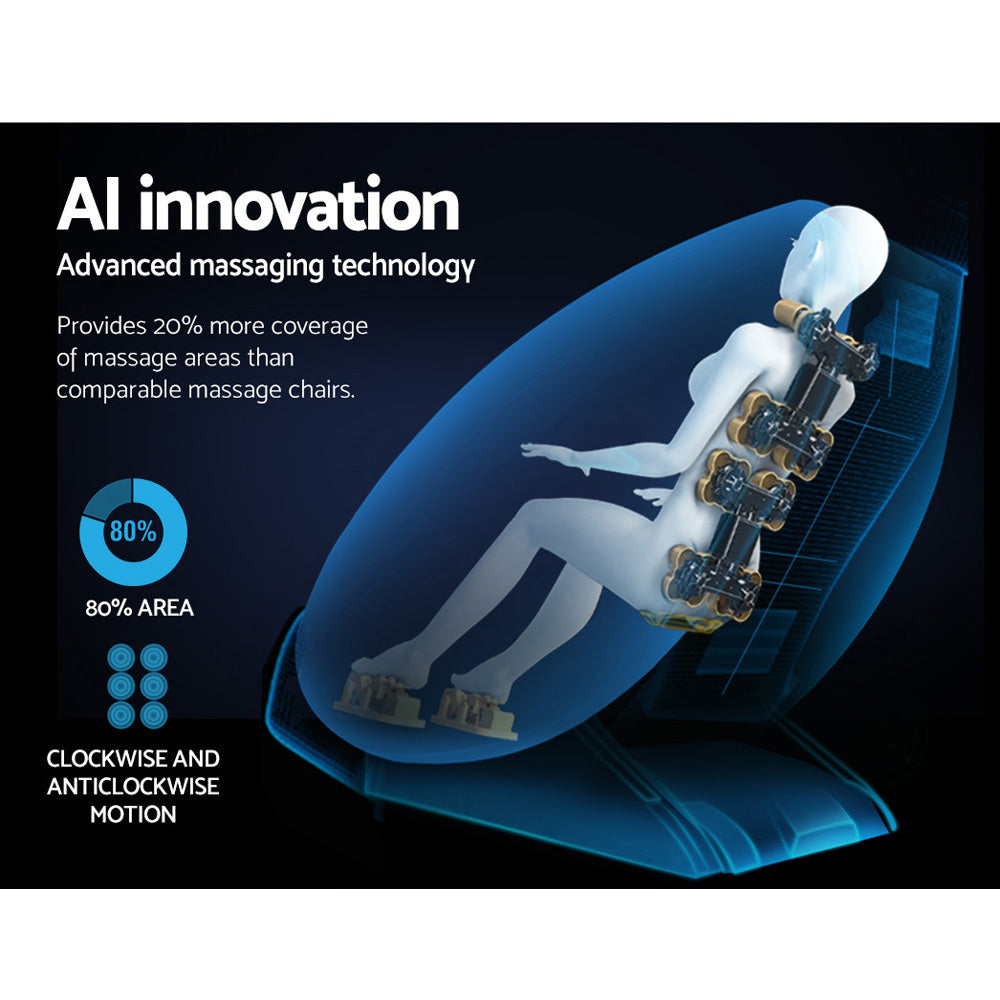 Livemor Massage Chair Electric Recliner Massager (Ellmue)