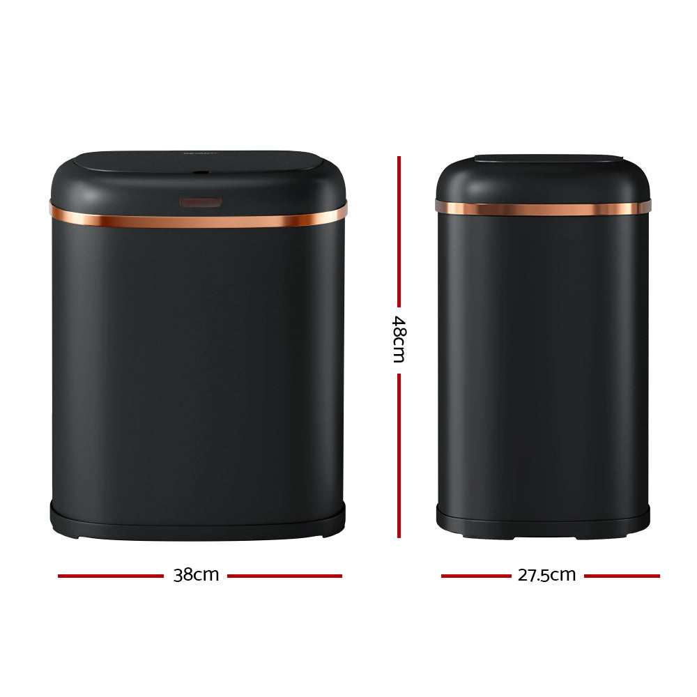 Smart Motion Sensor Bin | 38L Automatic (Black)