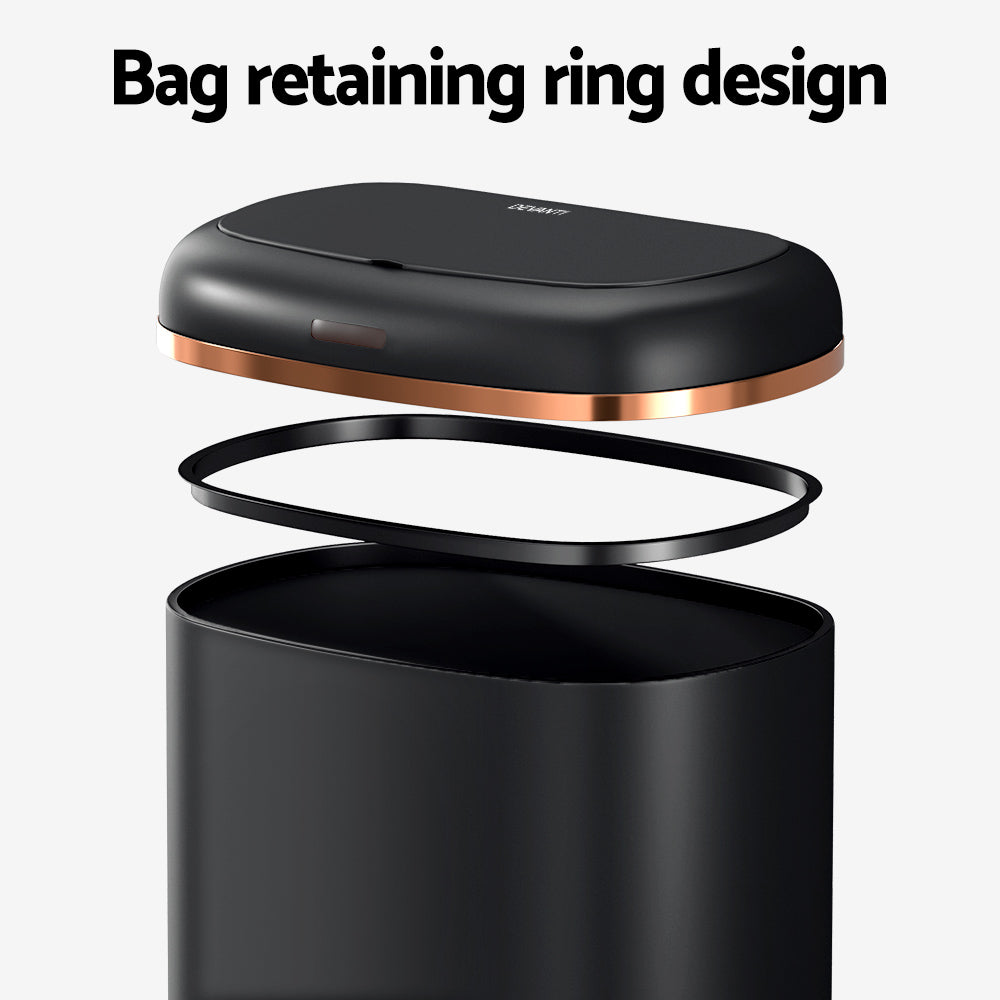 Smart Motion Sensor Bin | 38L Automatic (Black)