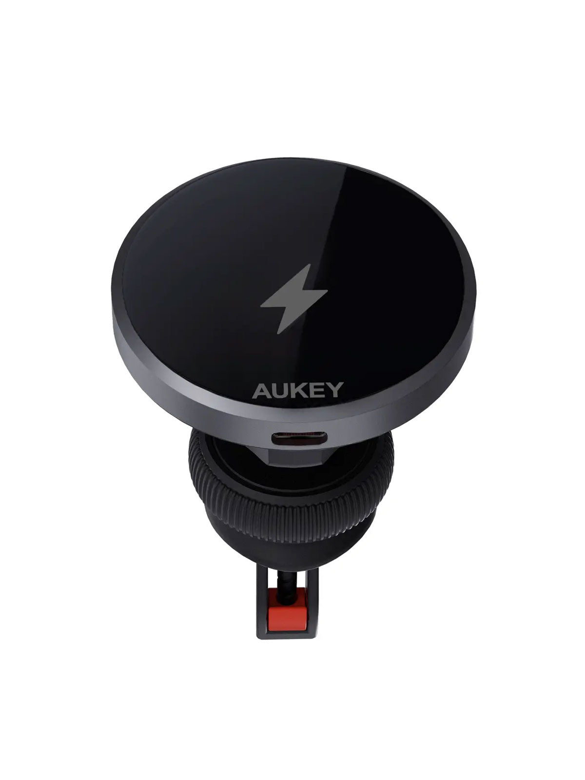 Smart MagLink Magnetic Car Charger Mount | Aukey Fast Wireless Charging Dash Holder (HD-MC13)