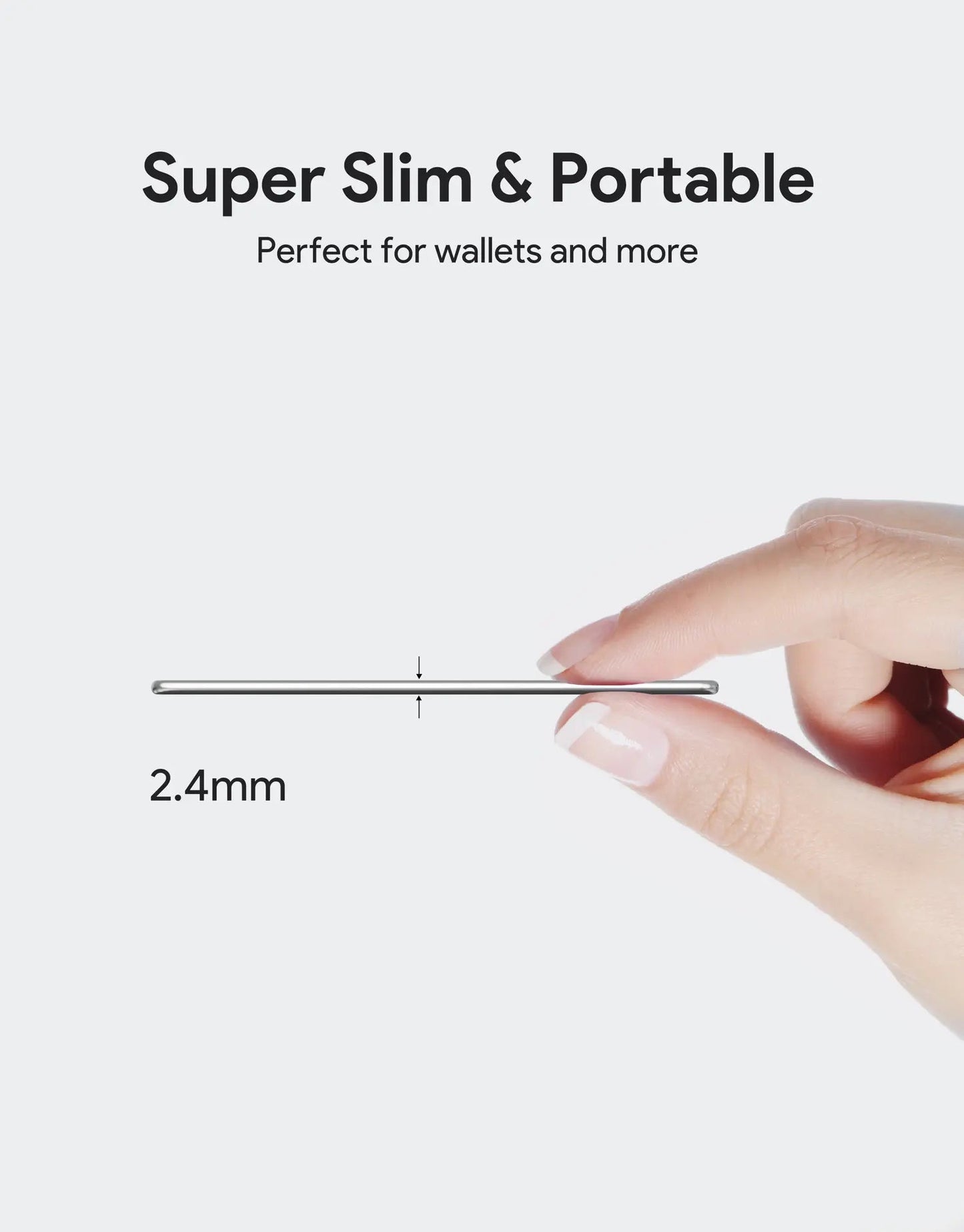 Smart Bluetooth Tracker | Ultra-Thin Wallet & Key Finder (Aukey TM-21)