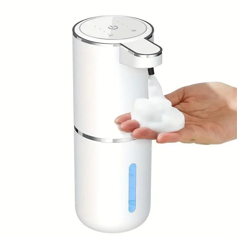 Smart Automatic Soap Dispenser | 380ml Wall-Mounted Rechargeable (Touchless, White)