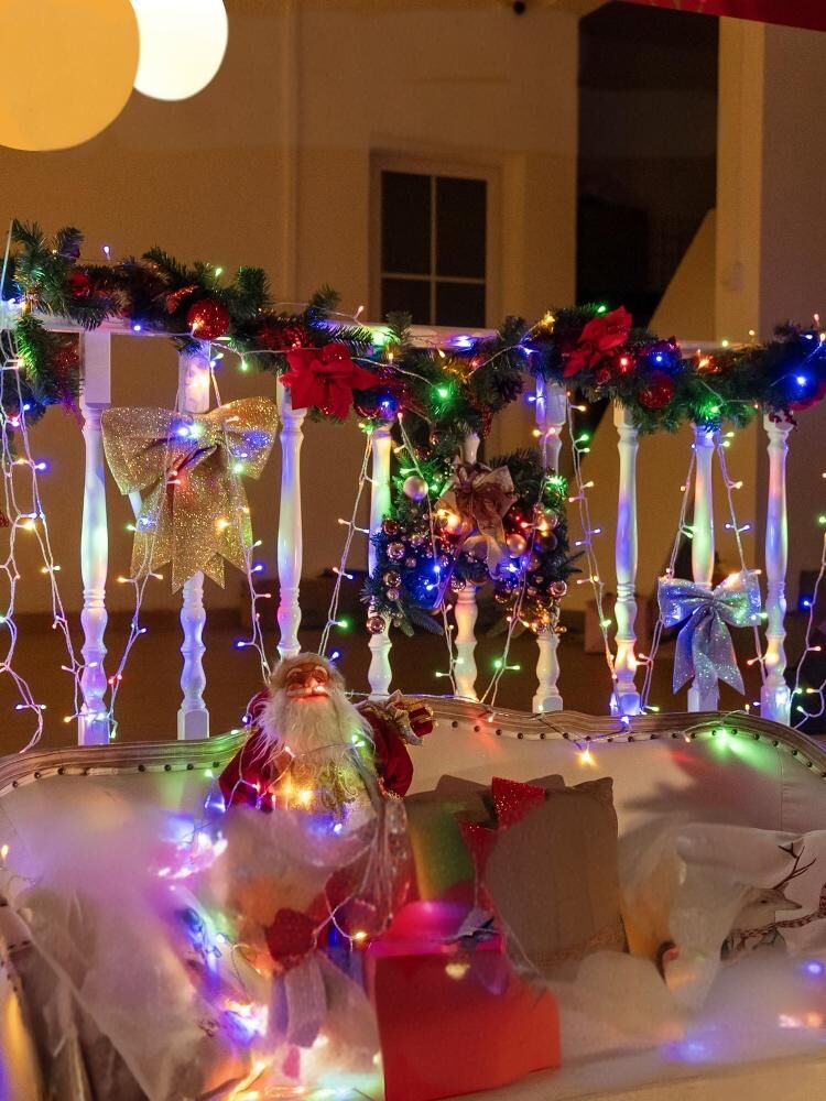 900 LED Fairy String Lights Colorful | 30m USB Green Wire IP44 Waterproof 8-Mode Remote