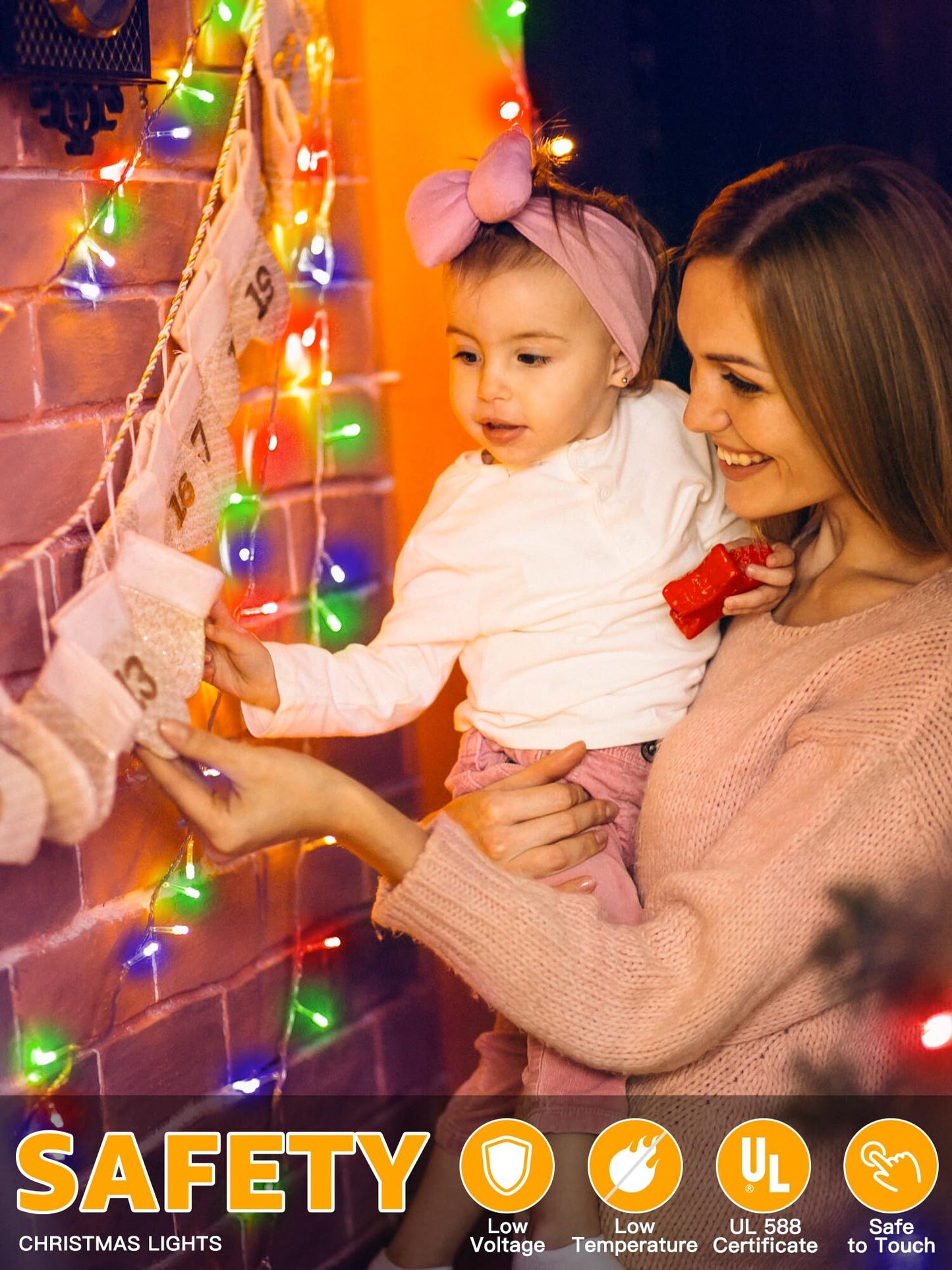 900 LED Fairy String Lights Colorful | 30m USB Green Wire IP44 Waterproof 8-Mode Remote