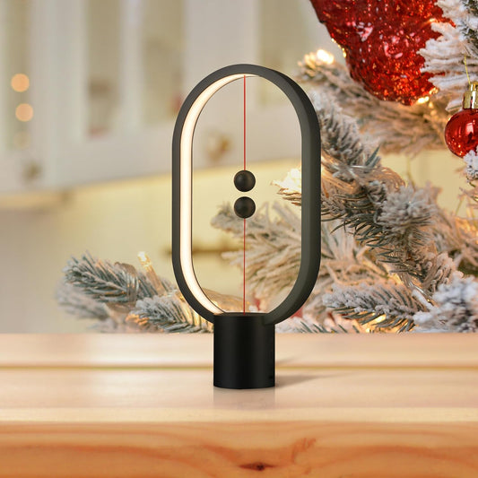 Magnetic Balance LED Table Lamp Black | Award-Winning USB Dimmable Light