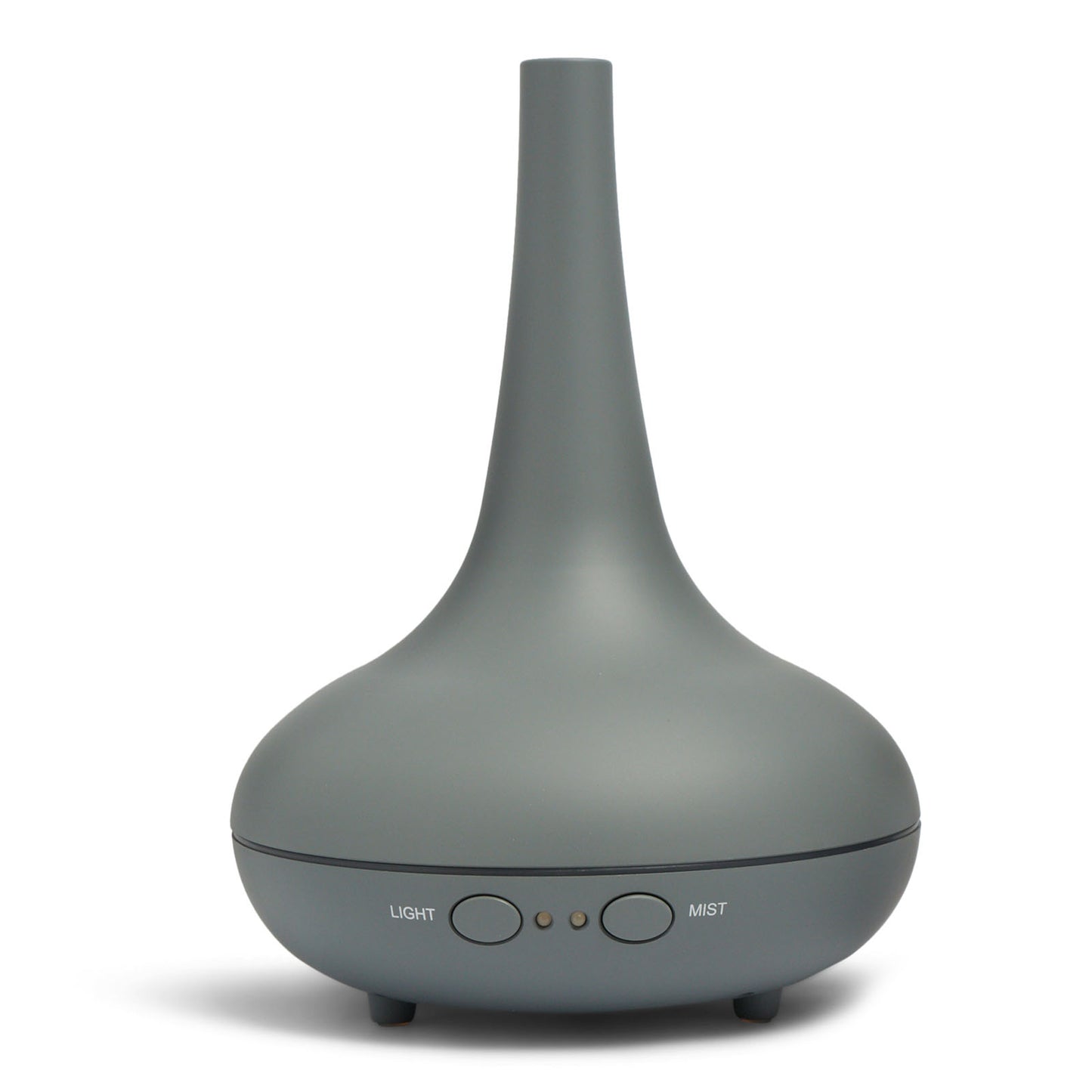 Smart Ultrasonic Aromatherapy Diffuser & Humidifier 200ml | LED Light (Matte Grey)