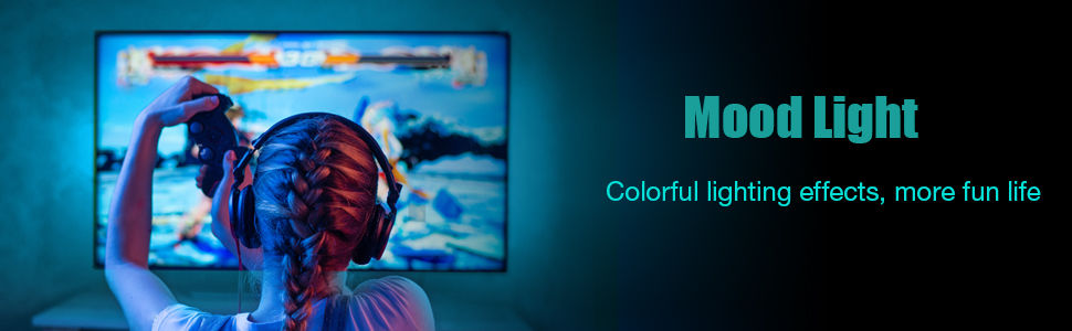 Smart 3M LED Strip Light | TV, Gaming & PC Backlight with App & Remote Control