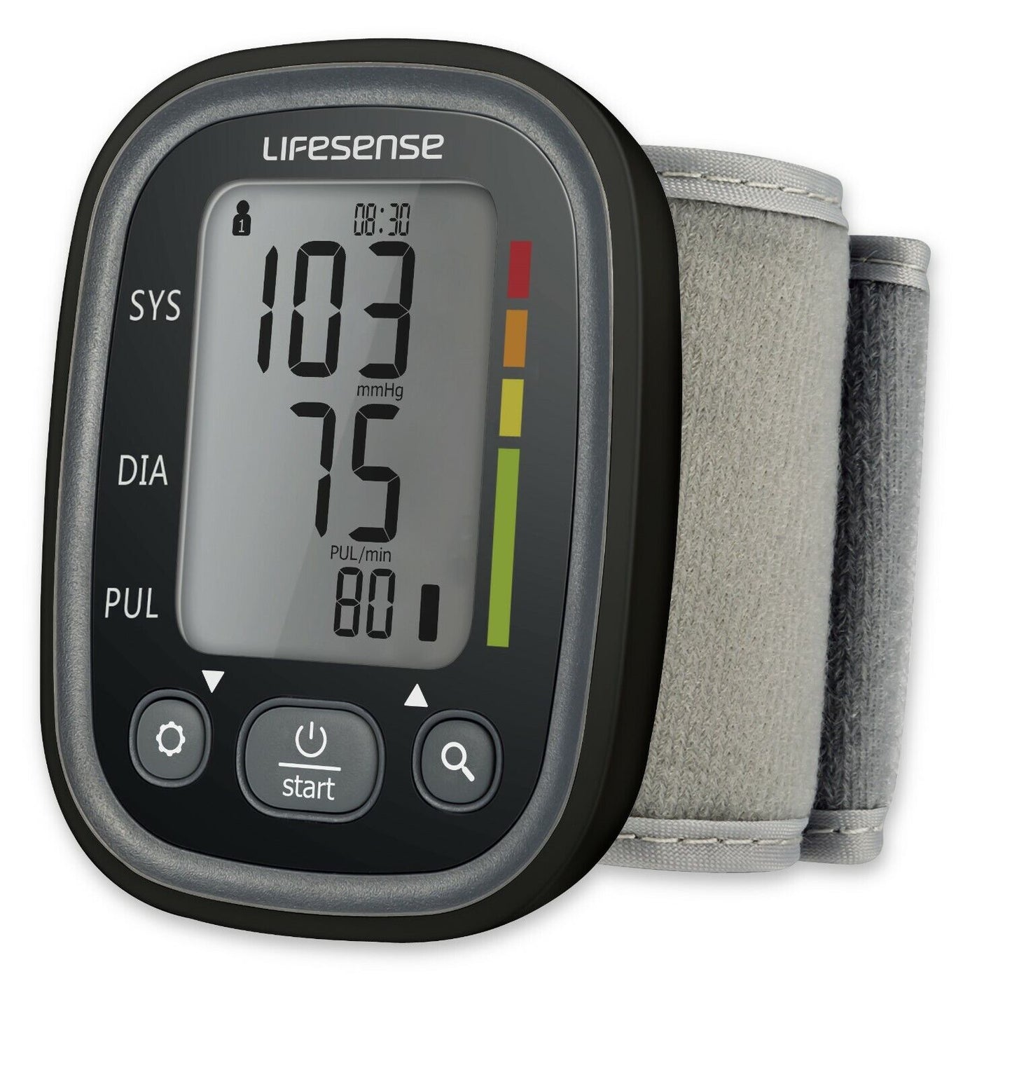 Automatic Digital Wrist Blood Pressure Monitor | Compact Smart BP Reader