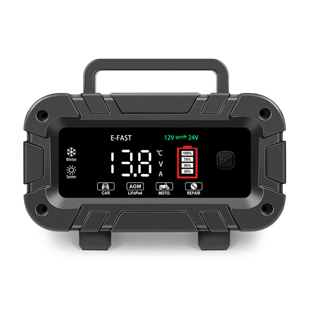 Smart 12V/24V 20A Car Battery Charger | Lead Acid, AGM, GEL, LiFePO4, Lithium