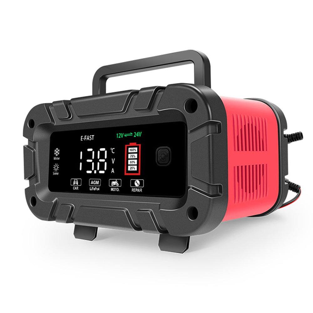 Smart 12V/24V 20A Car Battery Charger | Lead Acid, AGM, GEL, LiFePO4, Lithium