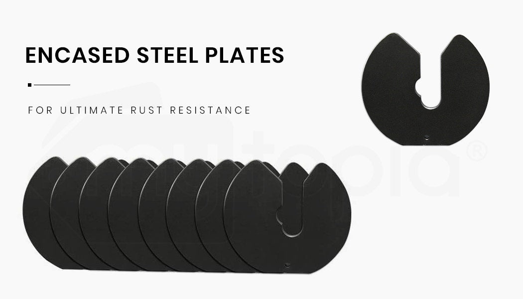 ATIVAFIT 2× Adjustable Dumbbell Set 12.5kg Each