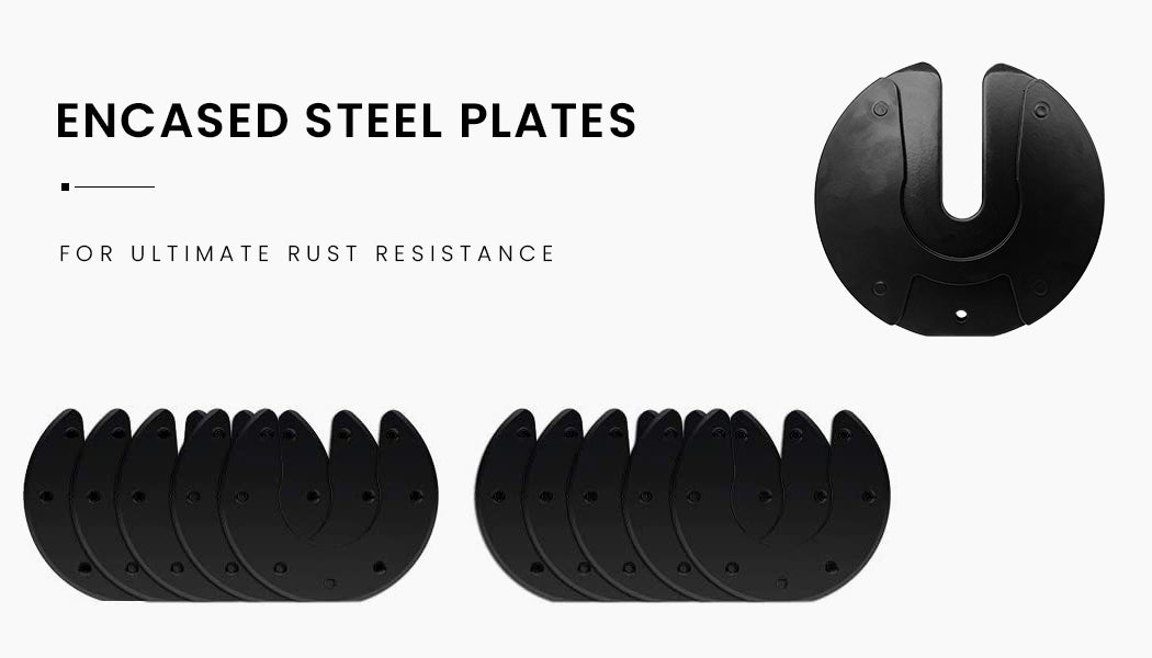 ATIVAFIT 32.5kg Single Adjustable Weight Dumbbell