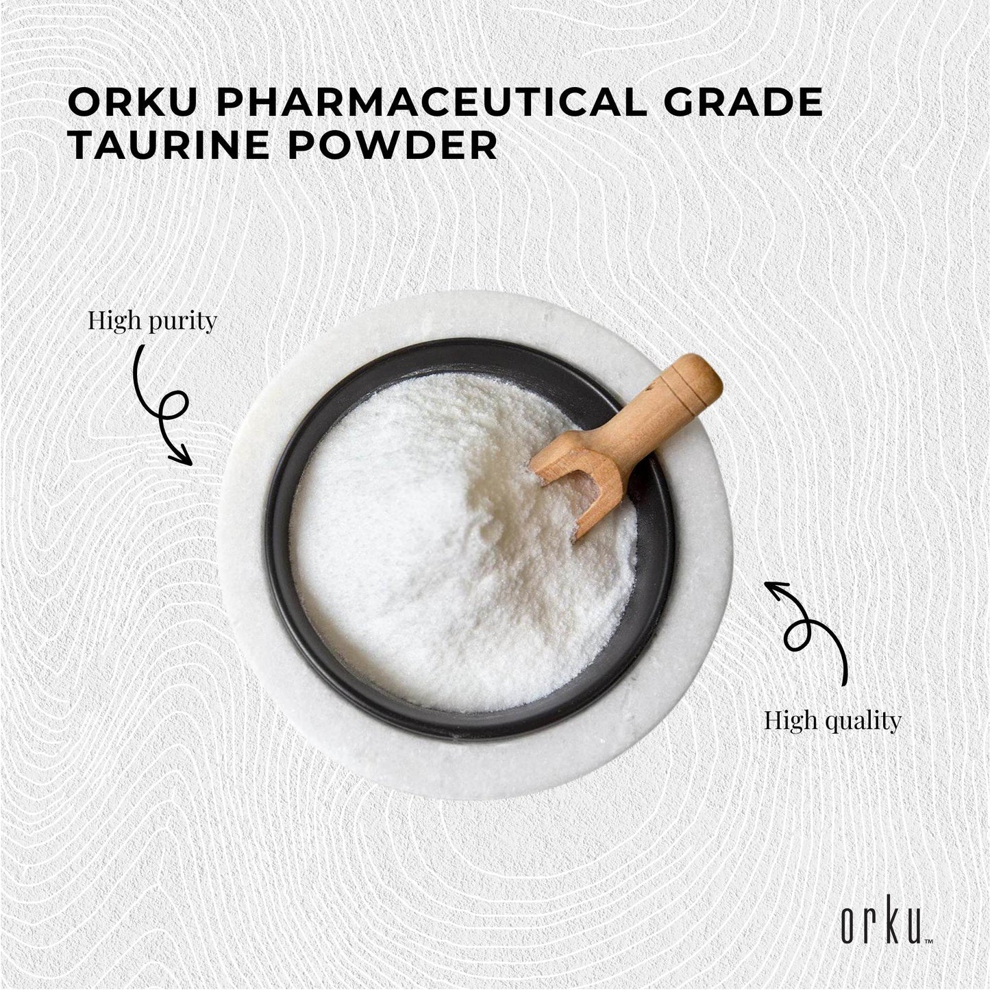 Pure L-Taurine Powder | Pharmaceutical & Food Grade Amino Acid (2kg)