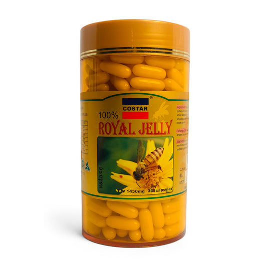 Royal Jelly Capsules 1450mg | Costar (365 Capsules)