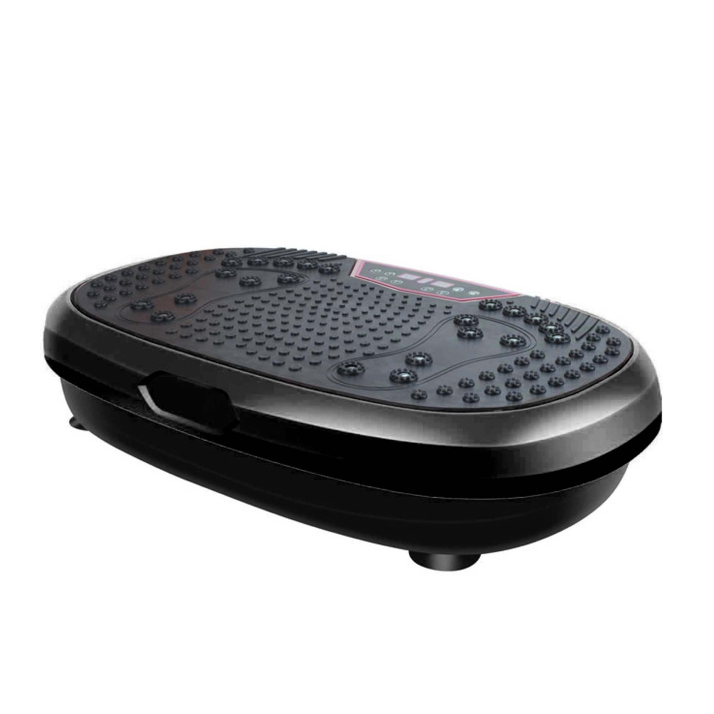 Smart Mini Vibration Platform | 99-Level Magnet Therapy Exercise Plate (Black)