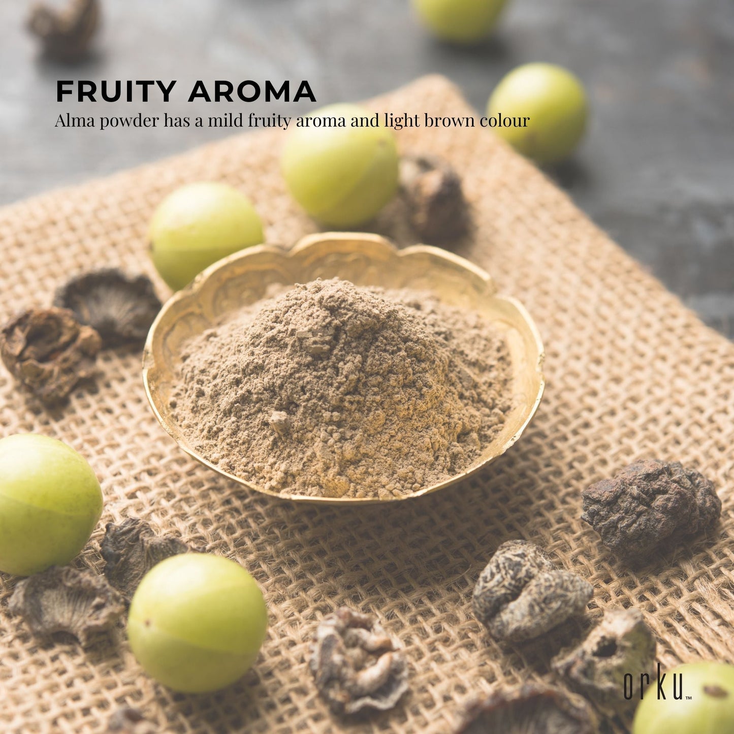Organic Amla Powder | 400g Indian Gooseberry Superfood
