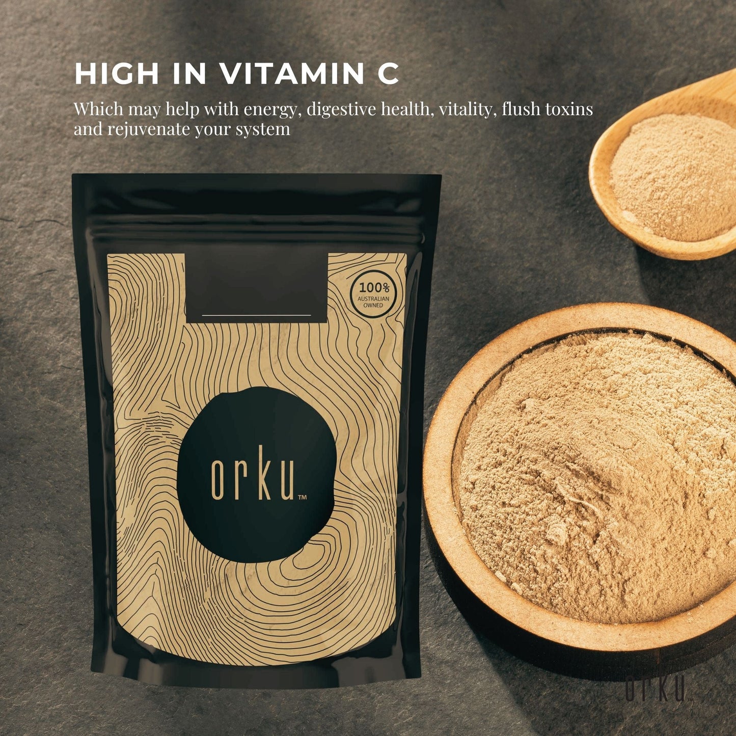 Organic Amla Powder | 400g Indian Gooseberry Superfood