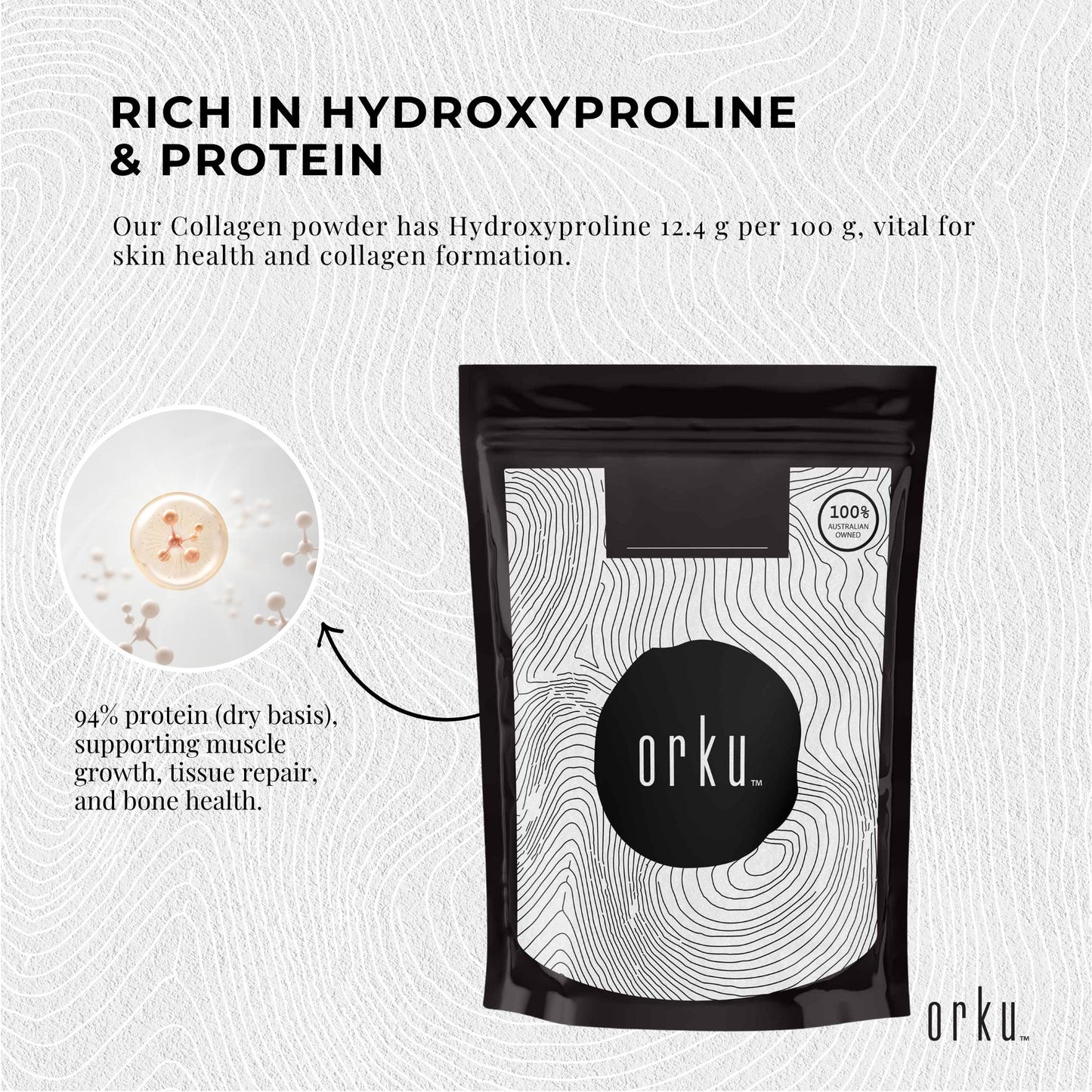 Hydrolysed Collagen Powder 1kg | Unflavoured
